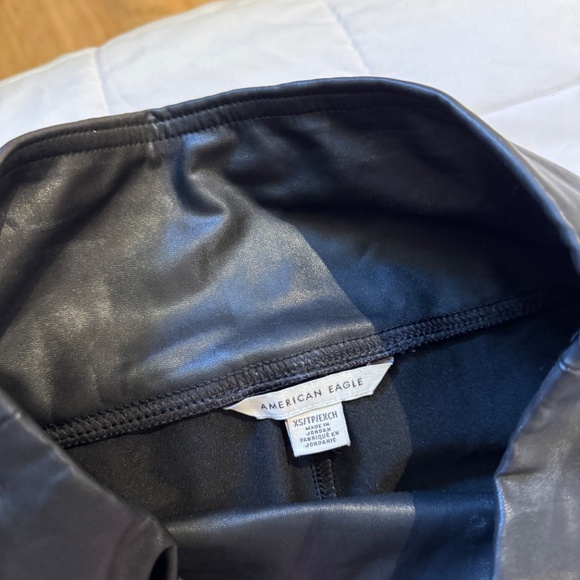 American eagle faux leather leggings - Picture 2 of 5